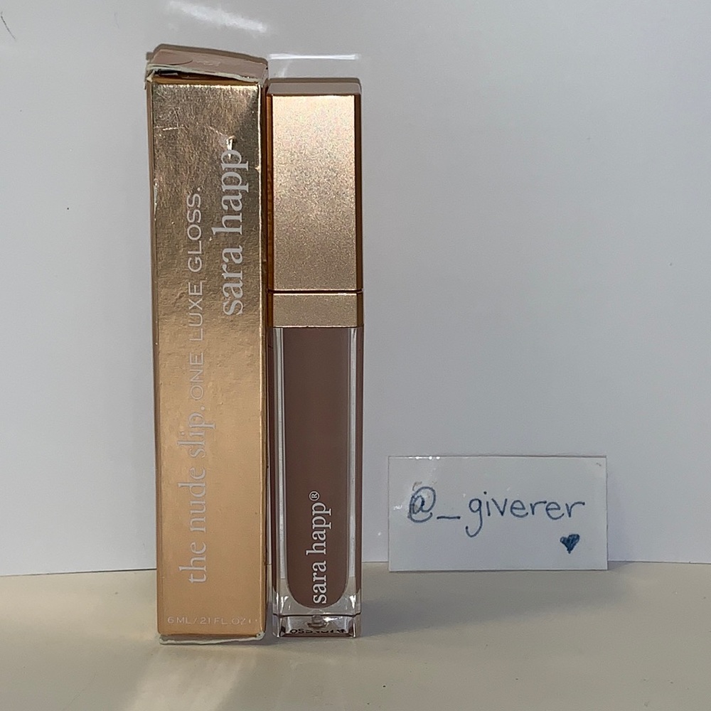 The Nude Slip Sara Happ One Luxe Gloss